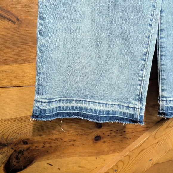 BlankNYC Franklin Ribcage Wide Leg Released Hem Sz 25 Boho - Picture 2 of 11